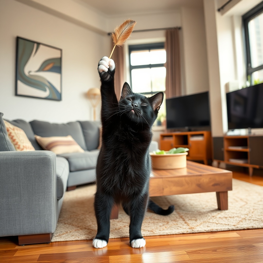 The sound of feathers gives him away!