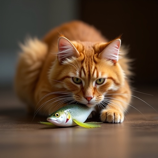 Hunting his natural prey