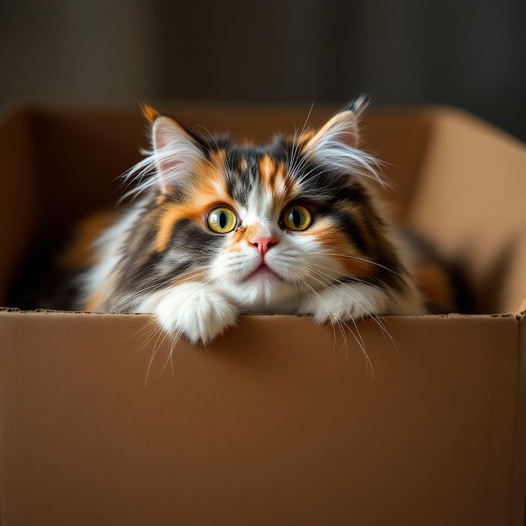 The queen surveying her cardboard kingdom