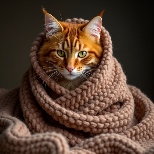 Lobster roll - the cat version